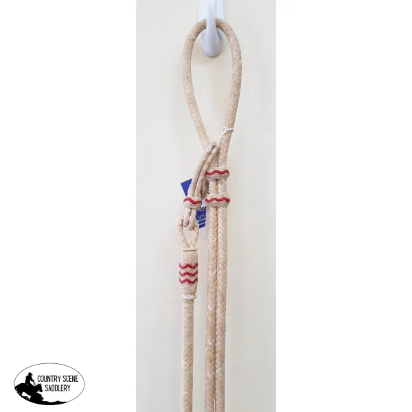 12pl Californian Style Romel Reins, Cream and Red