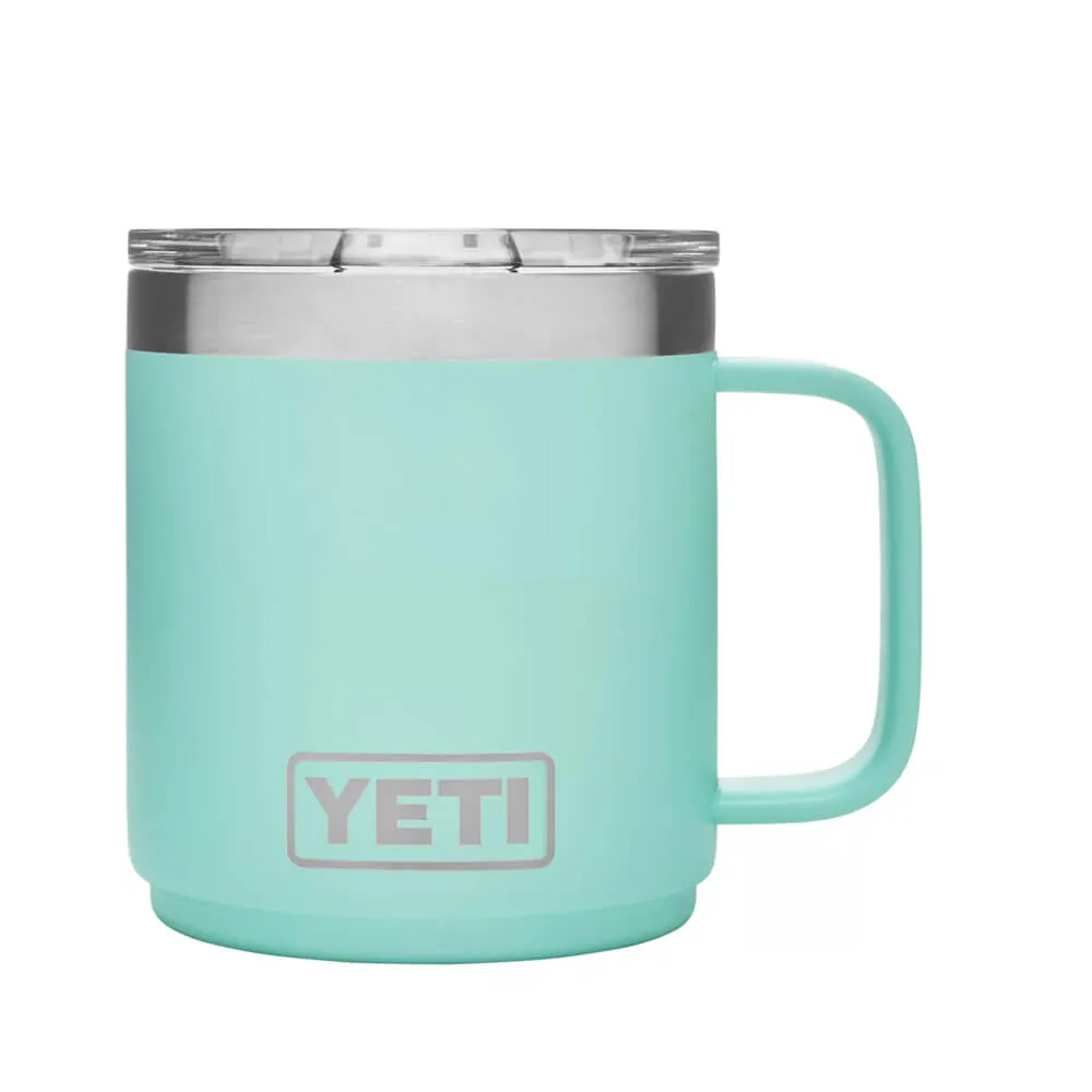 21071500575 TAZA RAMBLER 10oz STACKABLE MUG TAPA MAGNETICA SEAFOAM MARCA YETI