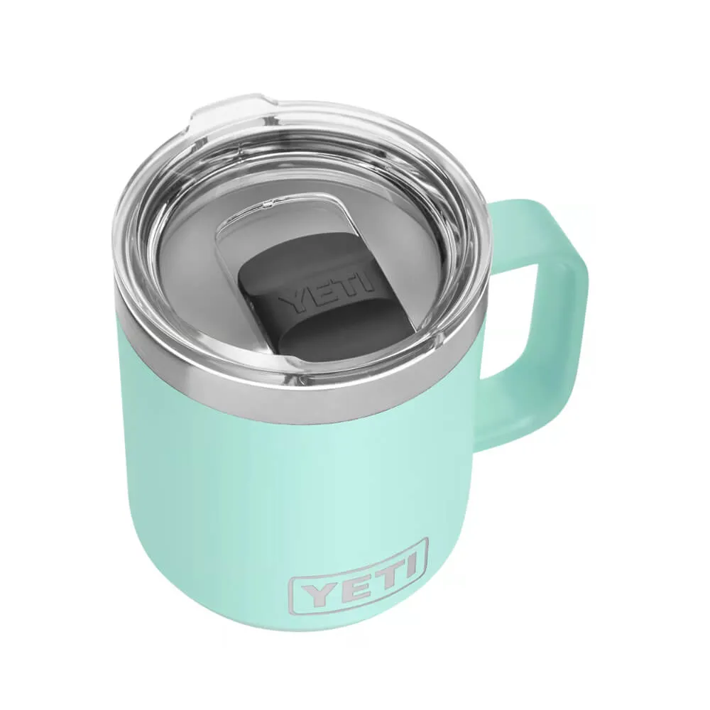 21071500575 TAZA RAMBLER 10oz STACKABLE MUG TAPA MAGNETICA SEAFOAM MARCA YETI