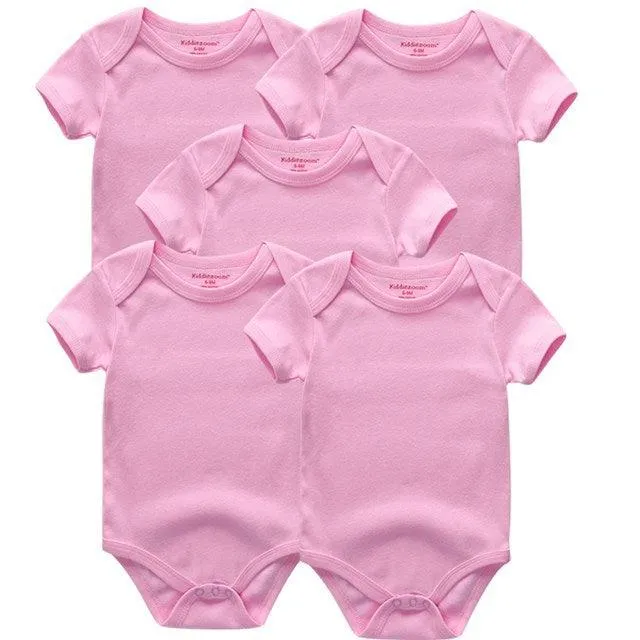 5 pack high quality baby rompers jumpsuit