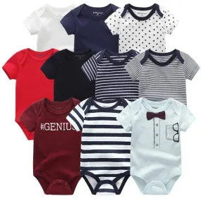 5 pack high quality baby rompers jumpsuit