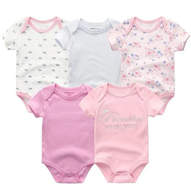 5 pack high quality baby rompers jumpsuit