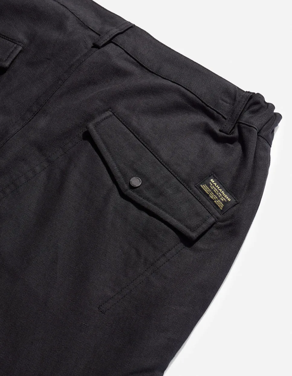 7024 MILTYPE Organic Custom Pants Black