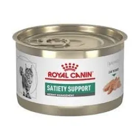 Alimento ROYAL CANIN SATIETY SUPPORT CAT LATA 145GM