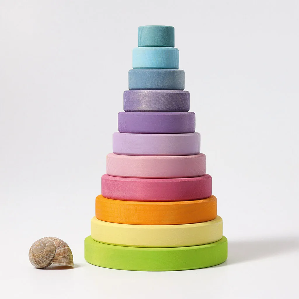 Authentic Grimm's Pastel Stacking Tower