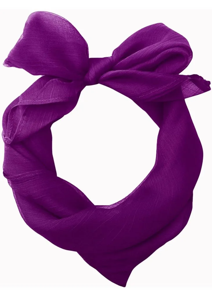 Banned Gradiation Scarf Purple