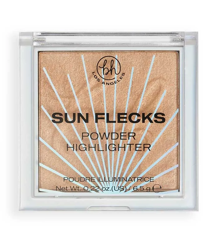 BH Cosmetics - Iluminador en polvo Sun Flecks Highlight - Beverly Hills