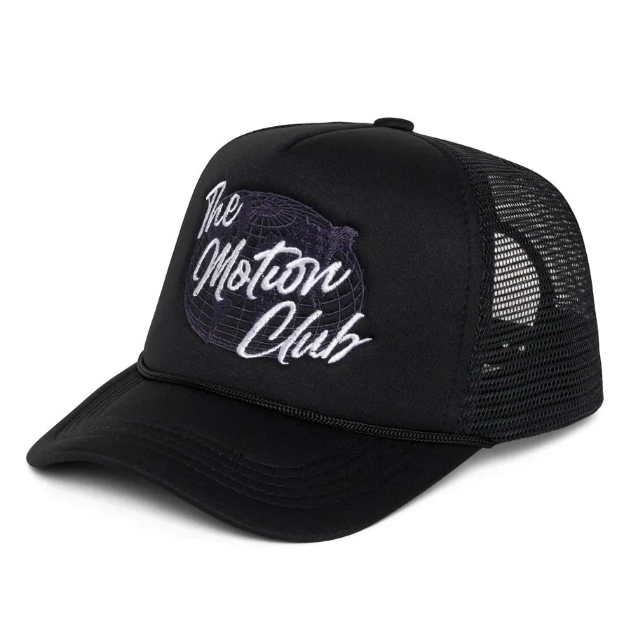 Black "The Motion Club" Trucker Hat