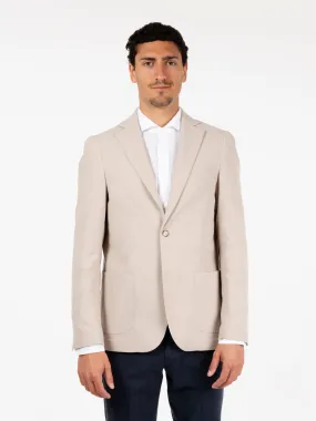 Blazer piquet Italo sabbia