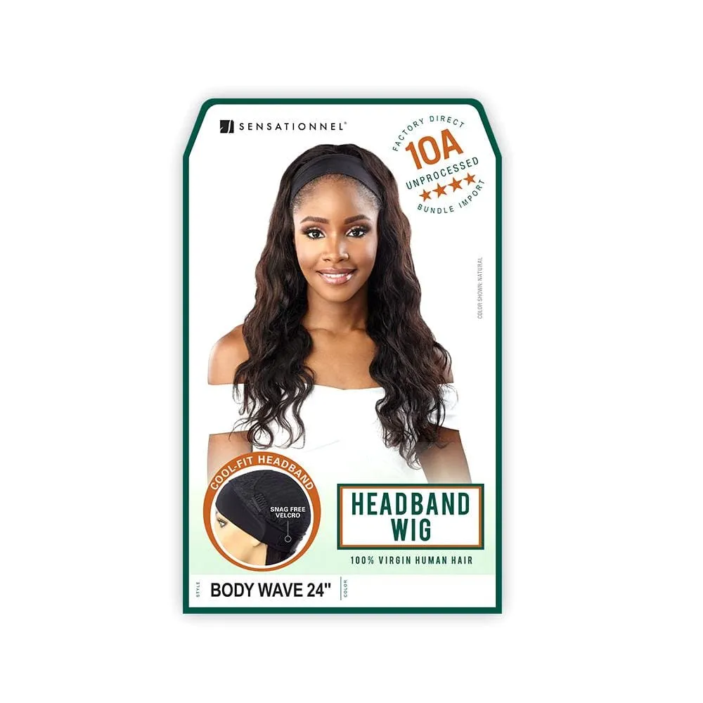 BODY WAVE 24″ | Sensationnel 10A Headband Human Hair Wig