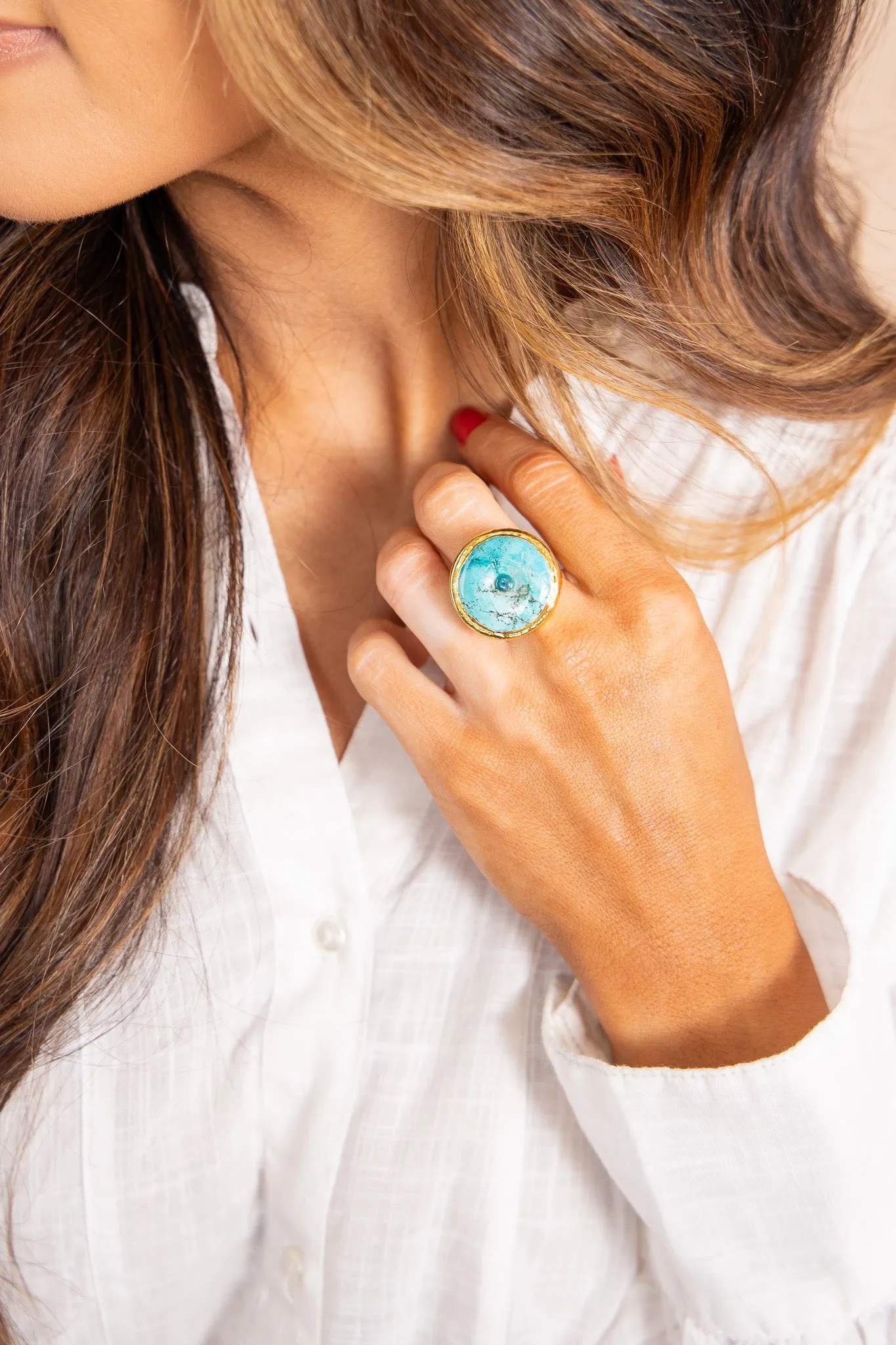 Bristol Turquoise Ring | Easton Elle