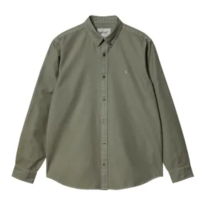 Camicia Uomo Carhartt WIP L/S Bolton Verde