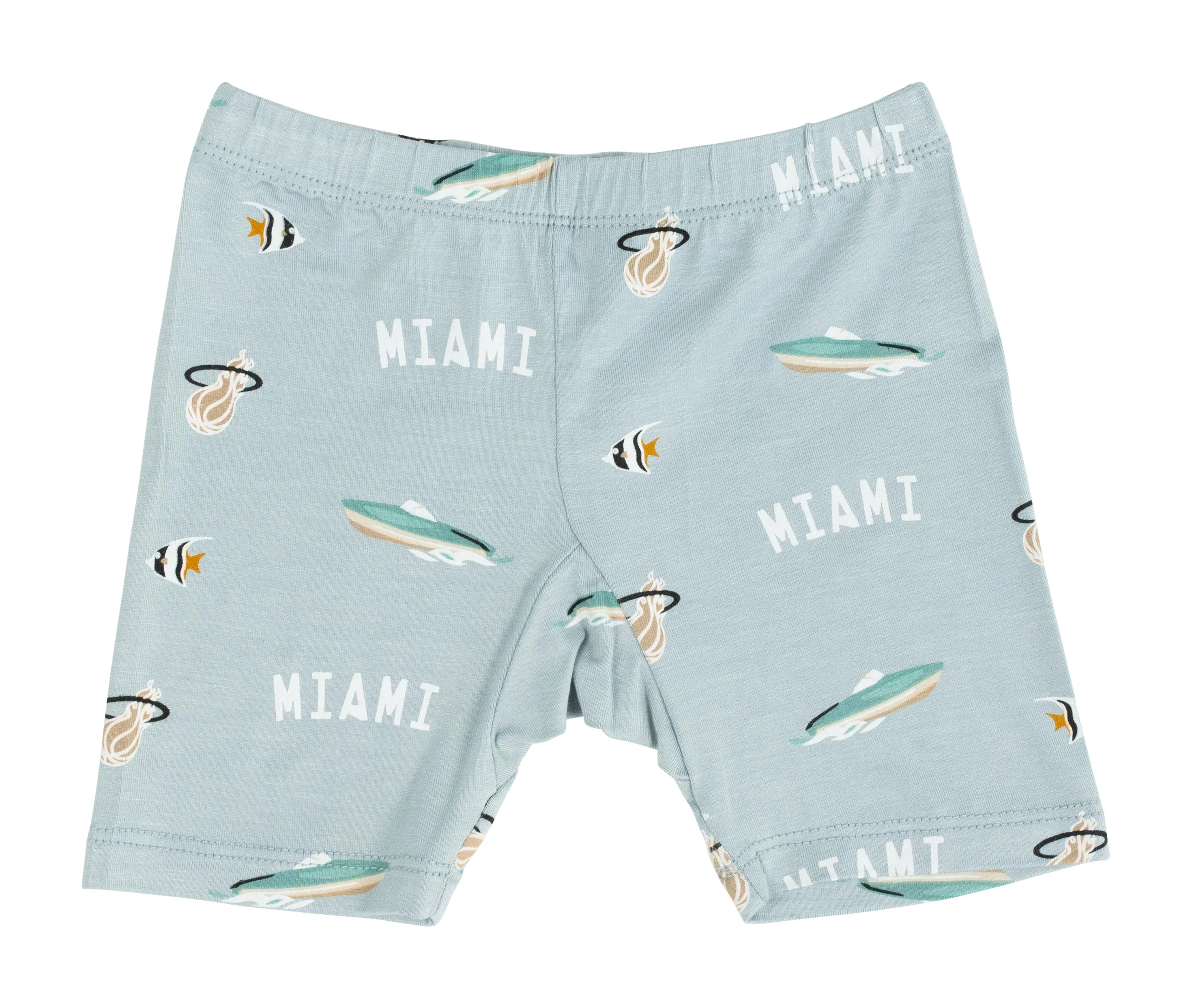 Court Culture x Kyte Baby Nautical Fog Toddler Short Sleeve PJ Set