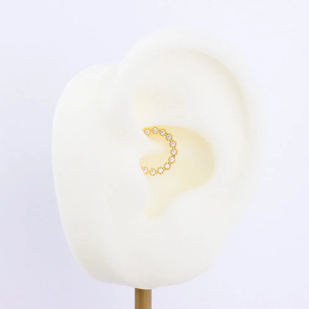 Delicate Gem Seamless Ring