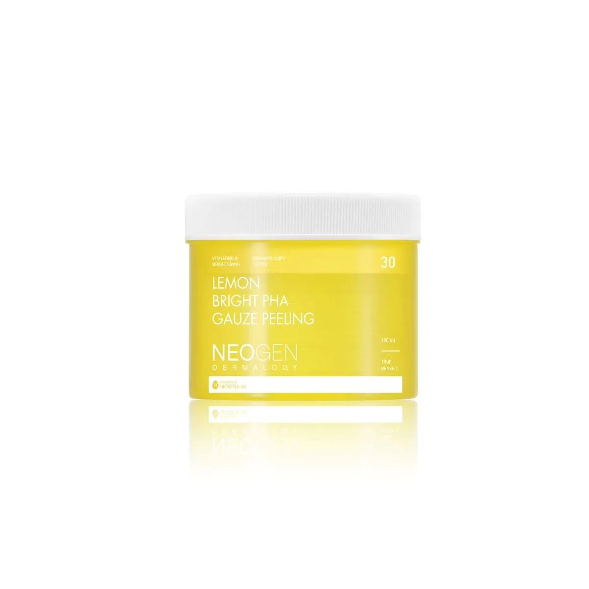 Discos exfoliantes Neogen Dermalogy Lemon Bright Pha Gauze Peeling 190ml