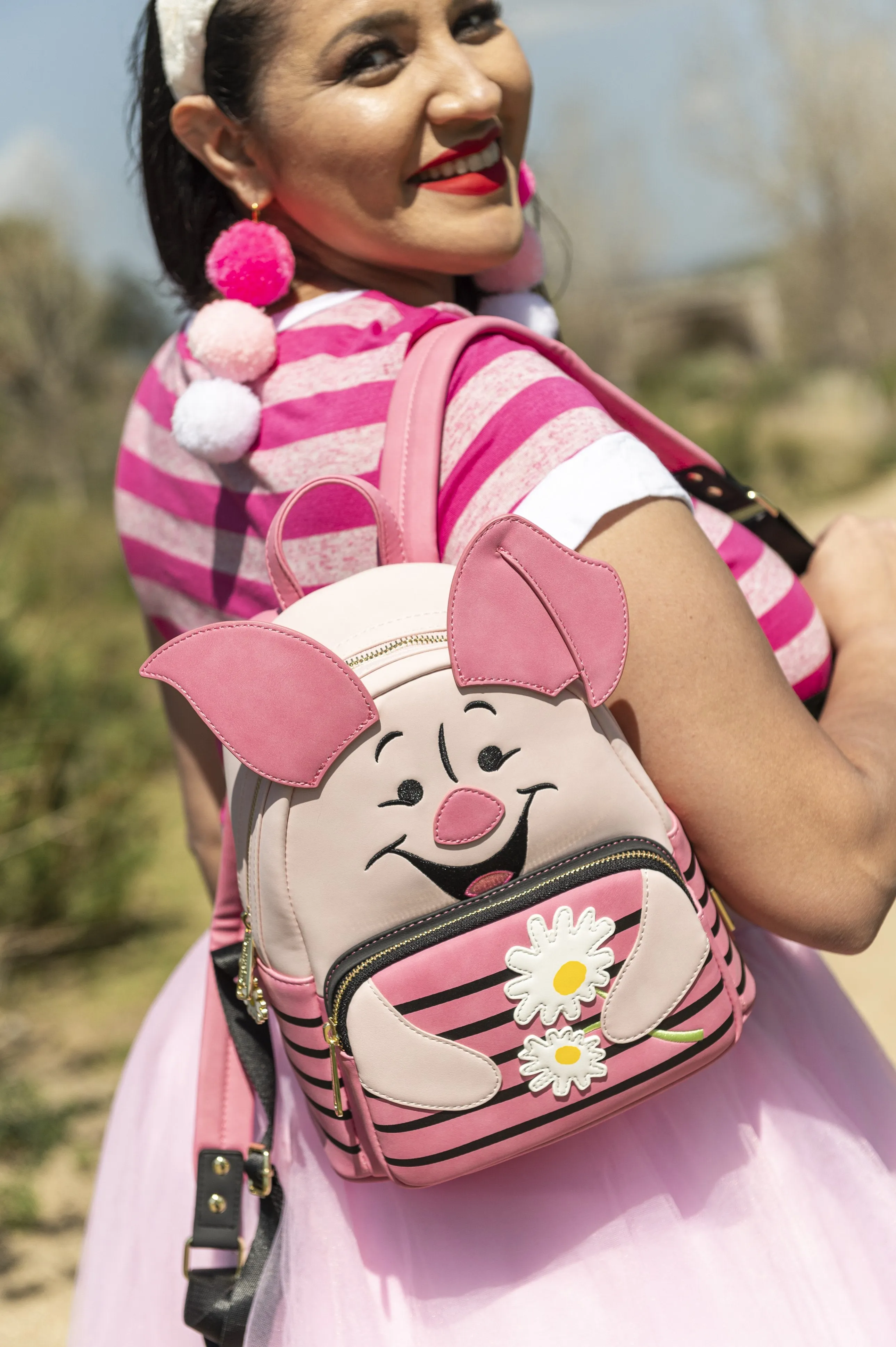 Disney Winnie the Pooh Piglet Cosplay Mini Backpack