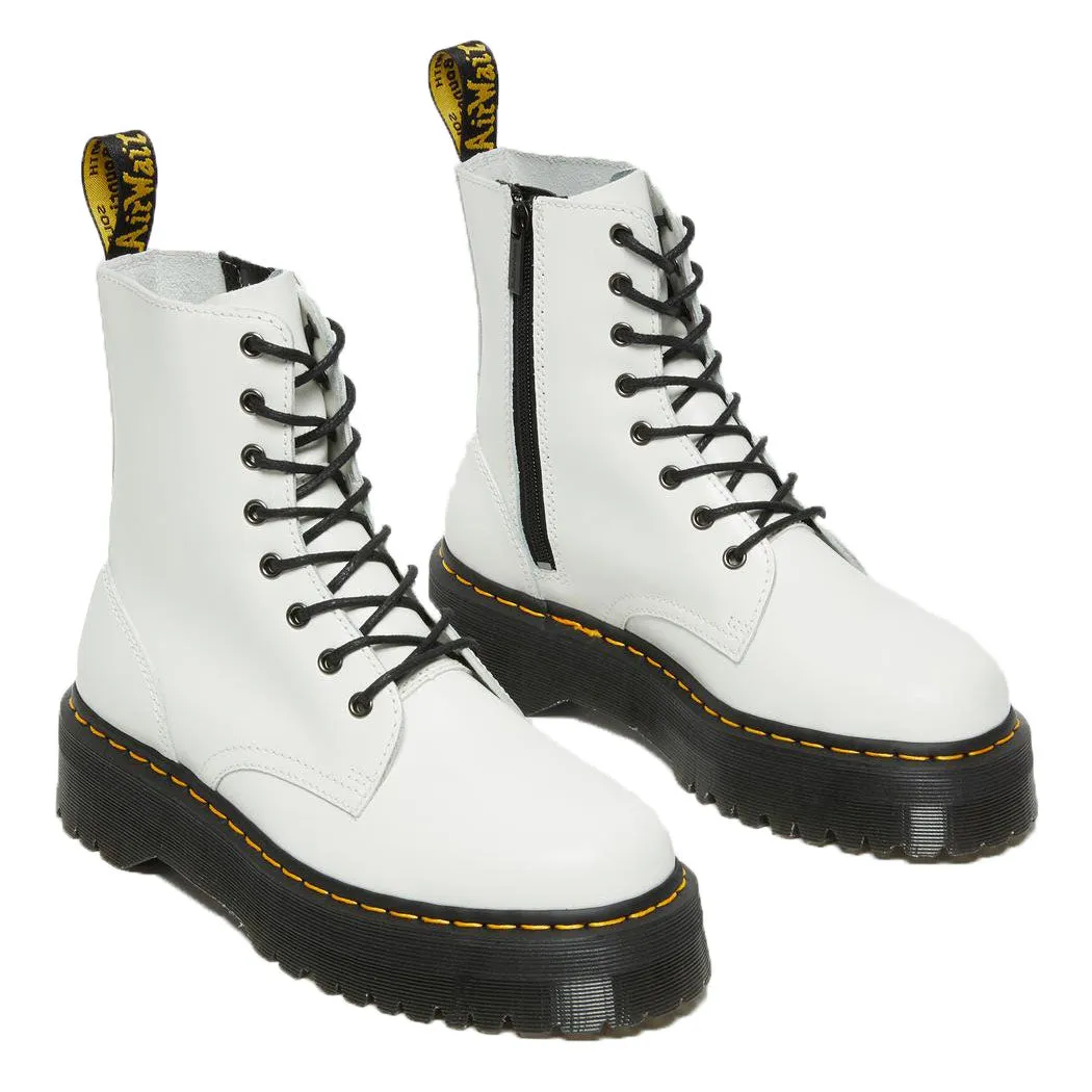    Dr. Martens Eye Boot Jadon White Polished Smooth