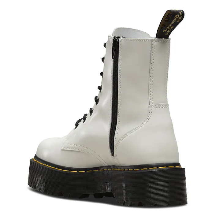    Dr. Martens Eye Boot Jadon White Polished Smooth