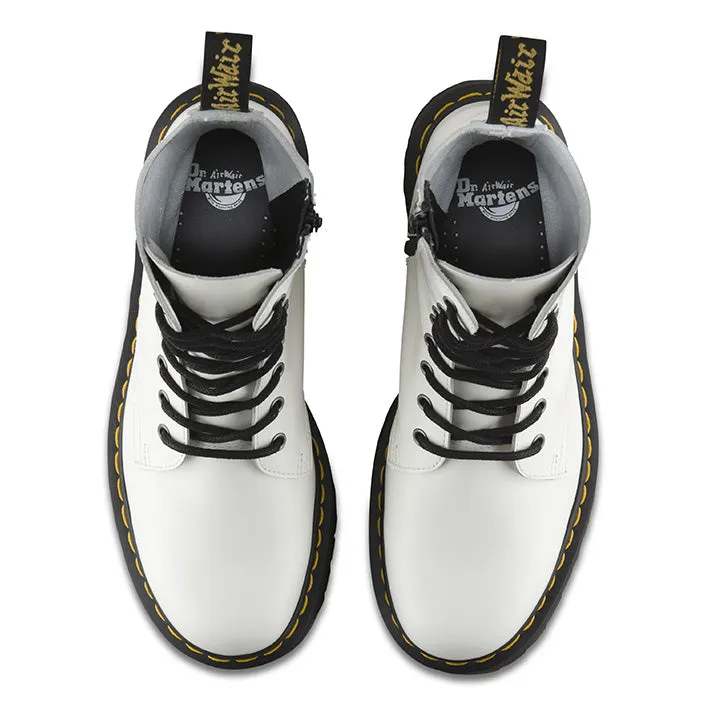    Dr. Martens Eye Boot Jadon White Polished Smooth