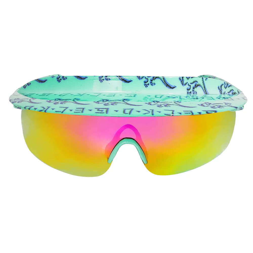 Gecko Petro Neon Mint Visor Shades!