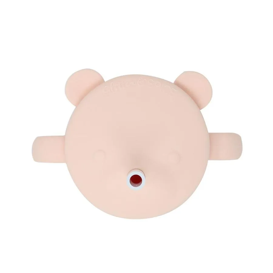 Glitter & Spice Silicone Bear Cup - Blush