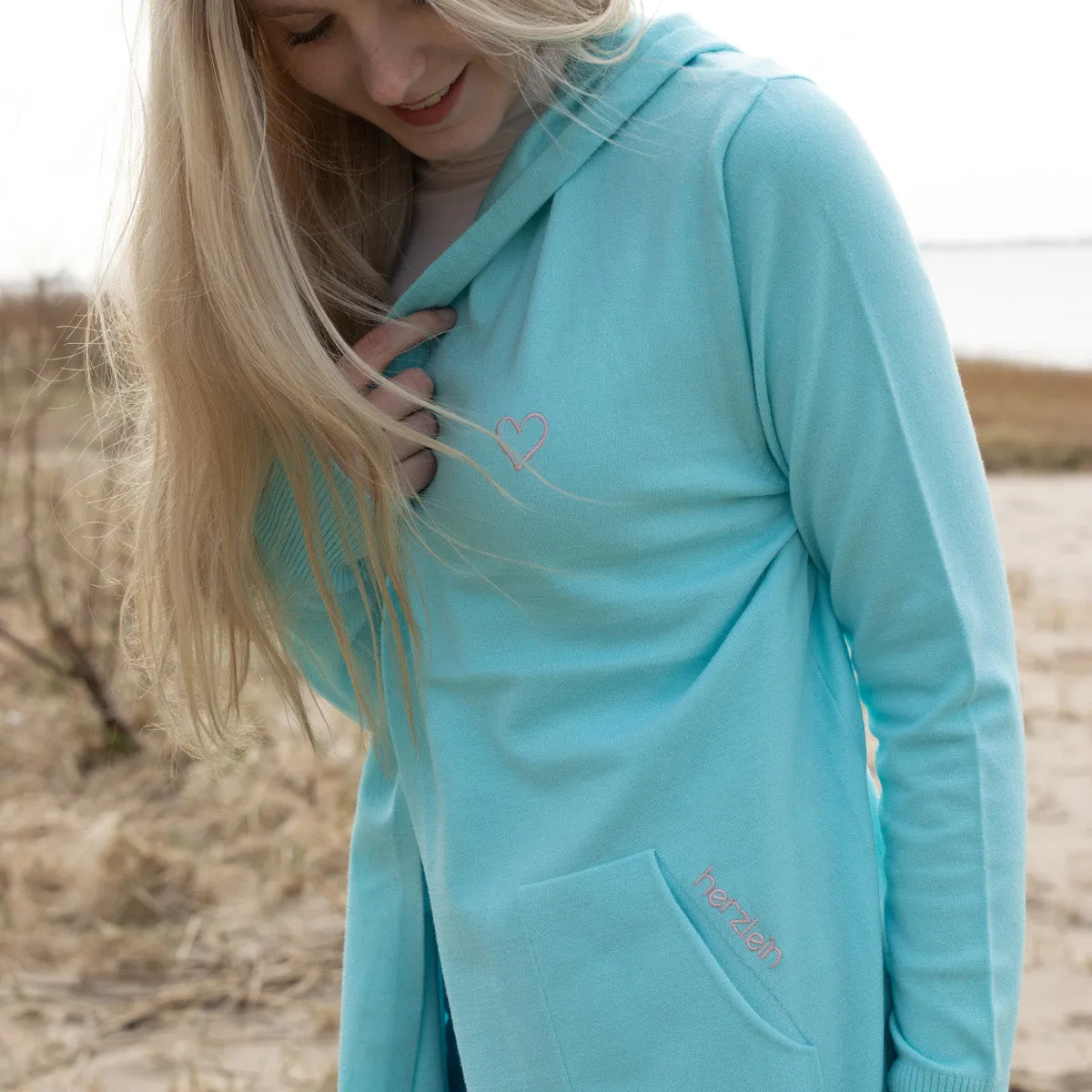 Herzlein® Cardigan in Mint