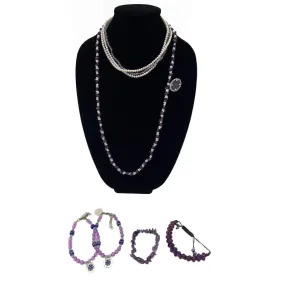 HONORING PURPLE HEARTS Bundle - Purple, White & Black