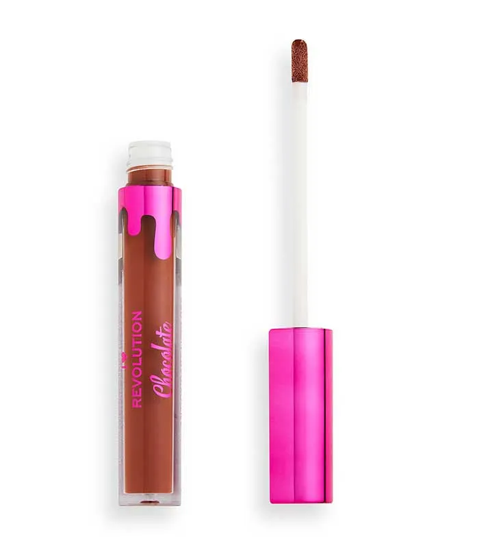 I Heart Revolution - Brillo de labios Chocolate Lip Gloss - Chocolate Fudge