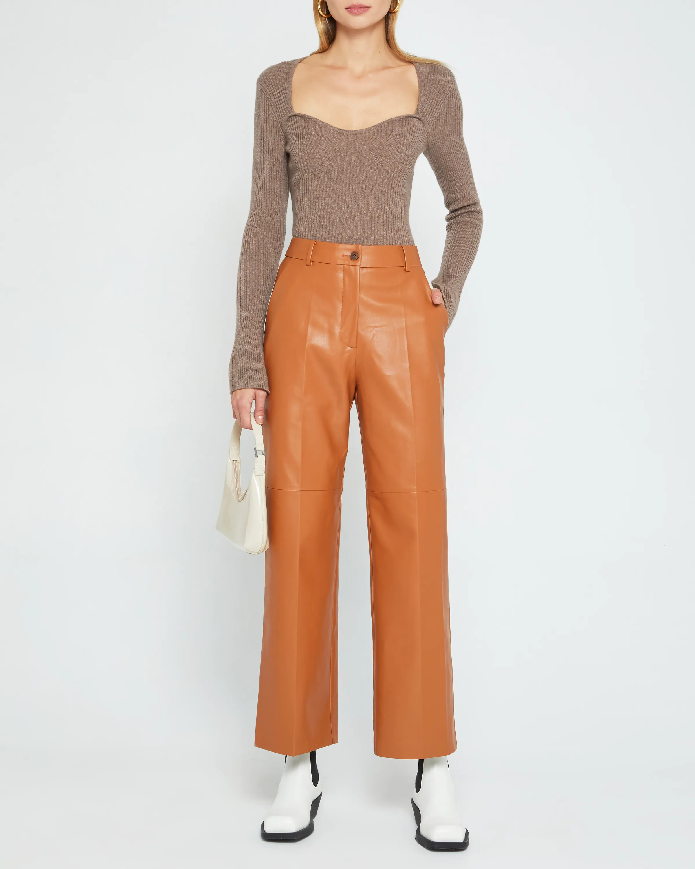 Kitou Faux Leather Pant