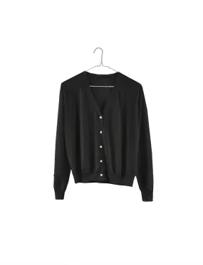 Light Weight Cardigan in Black