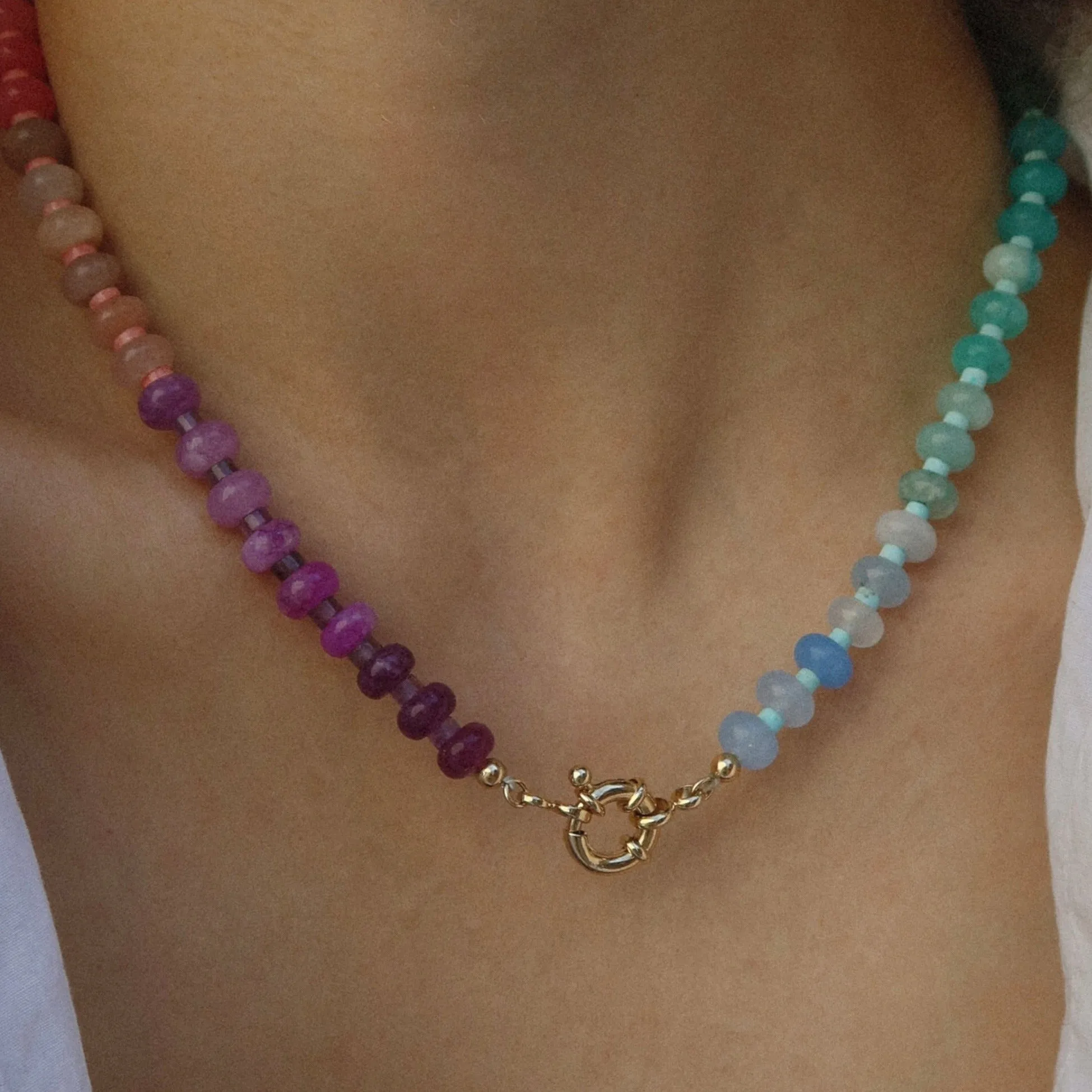 Macey Gemstone Necklace