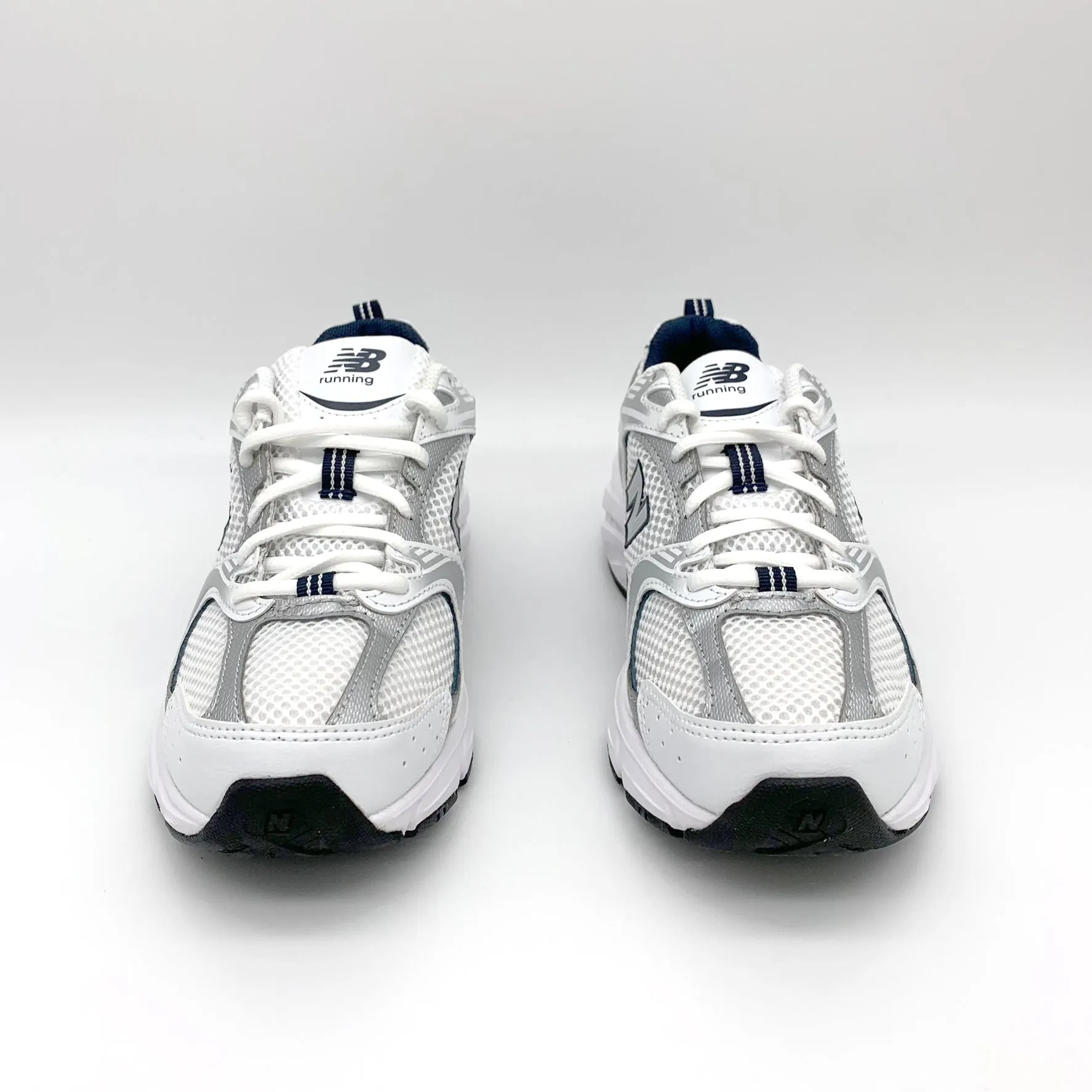 New Balance 530 White Silver Navy