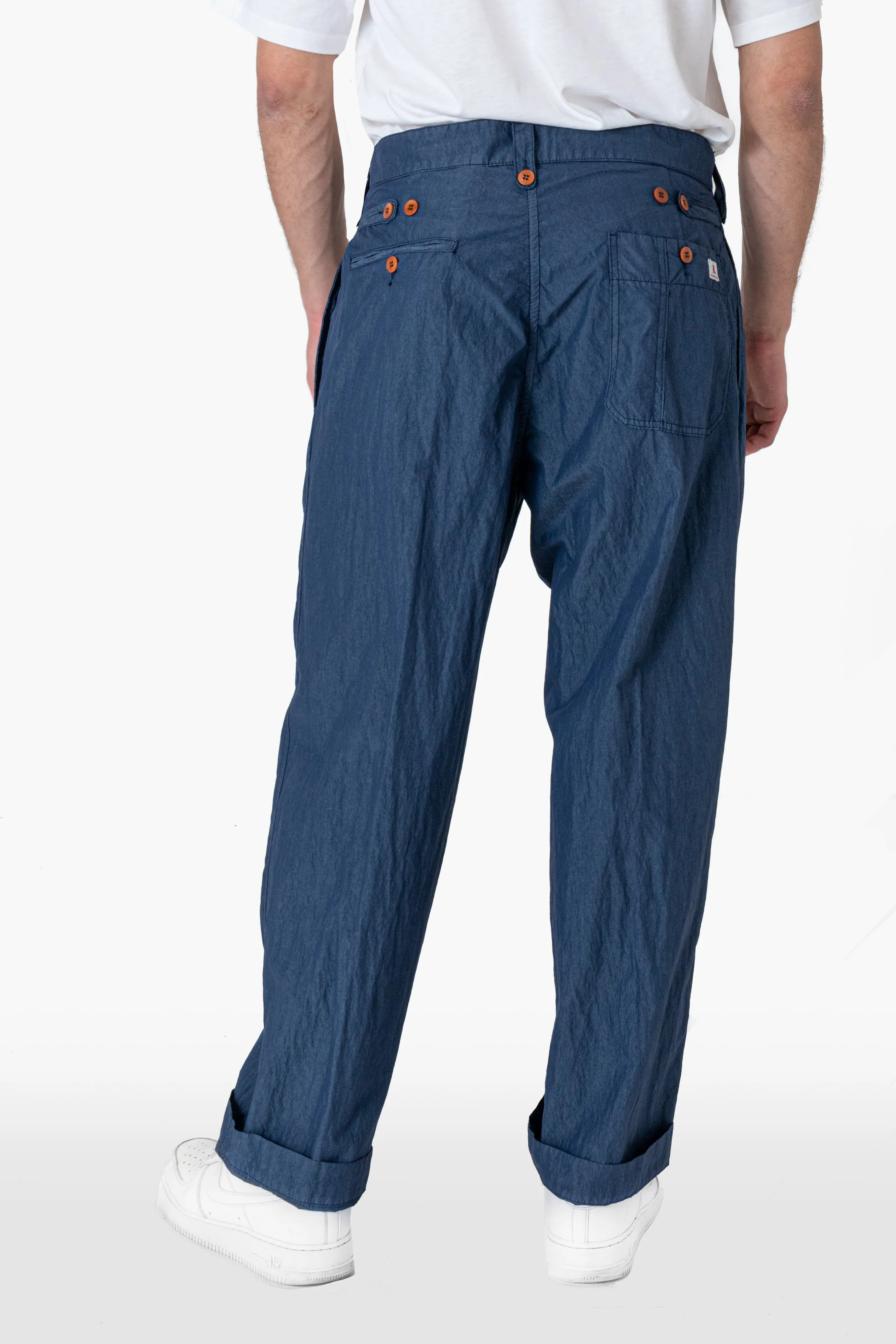 PANTALONE NONNO CRINCKLE BLU