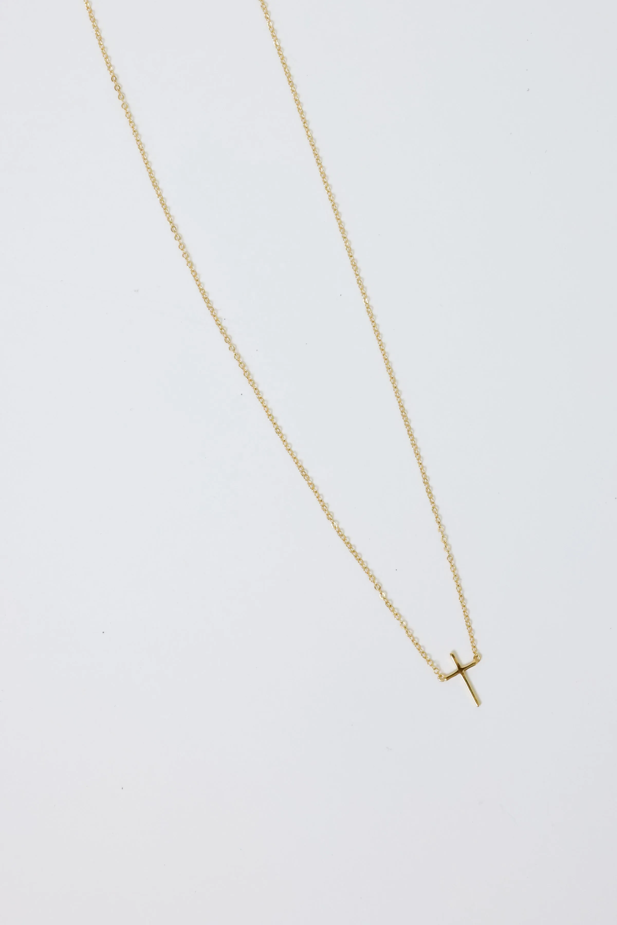 PG Design Simple Cross Necklace