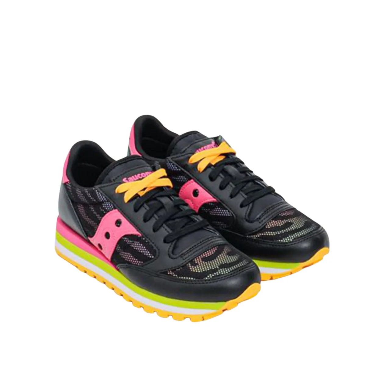 Sneakers Donna Saucony Jazz Triple Zebra Nero / Rosa