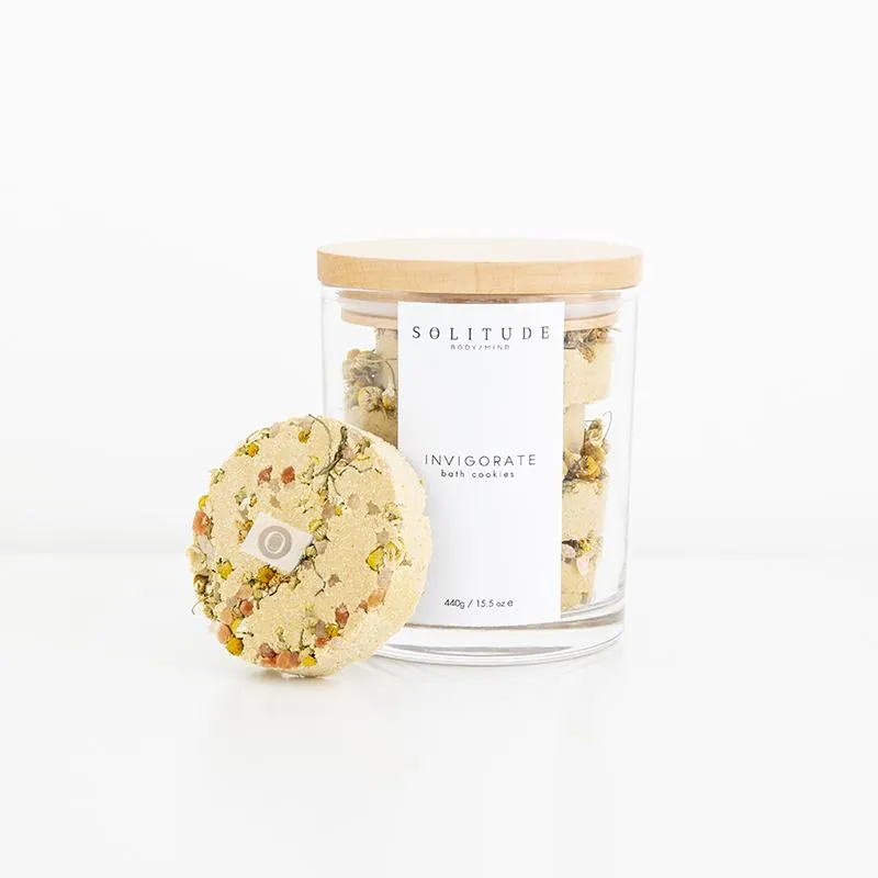 SOLITUDE - INVIGORATE BATH COOKIES // JAR