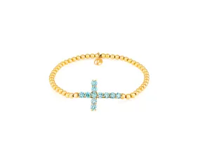 Stirata Cross cvd Diamond Brac 1.3ct 18kt