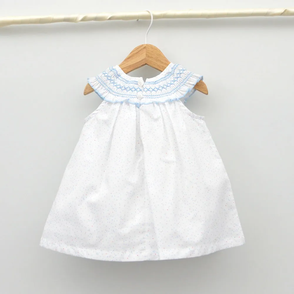 Vestido bebé Isabela punto Smock