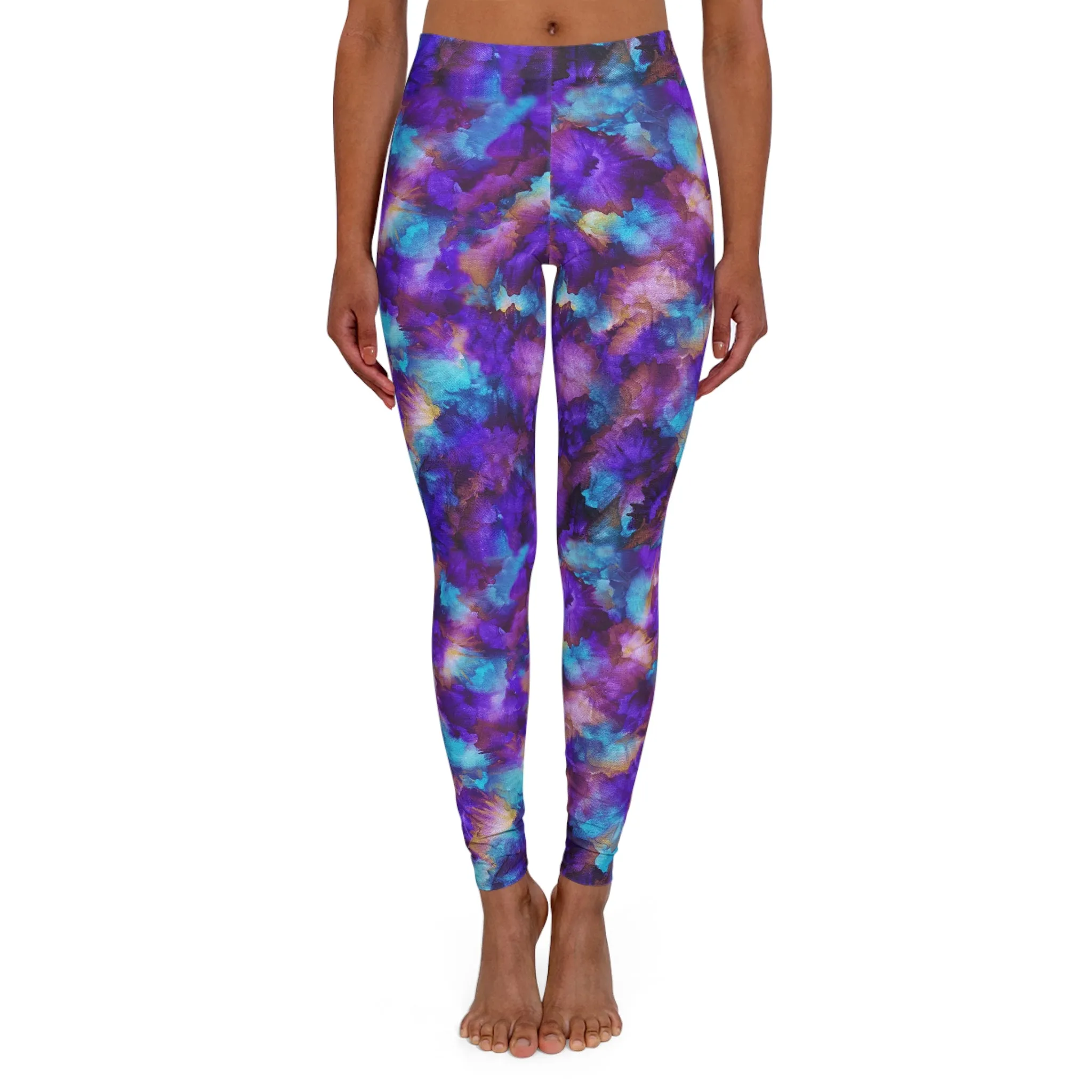 Women's Spandex Leggings - Stardust