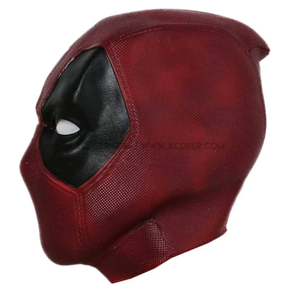 Xcoser Superhero Deadpool Mask Latex Full Head Wade Cosplay Costume Helmet