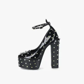 Zapatillas Victoria rockstud negras